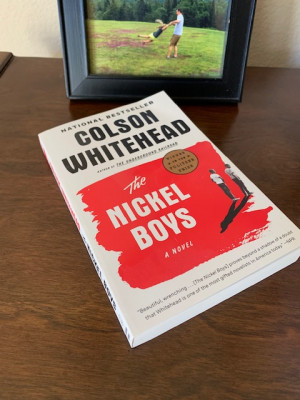 What's on Todd's night stand? Here's the book he's reading now. A book based on a real story of two boys unfairly sentenced to a reform school.