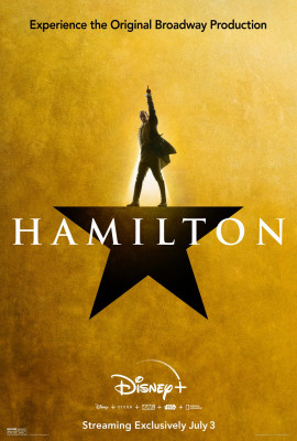 Hamilton! Such a great and powerful musical. We watched it on Disney+ for the first time this summer.