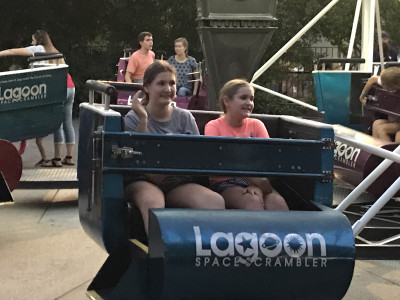 We love going to amusement parks!