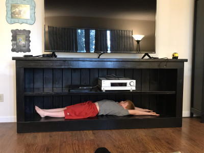Tracy loves building things!
