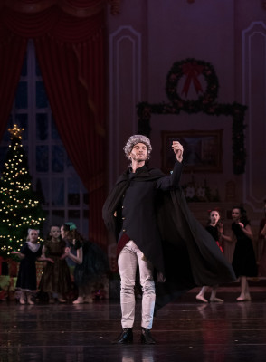 Marc loves to dance. Here he is as Drosselmeyer in the Nutcracker.