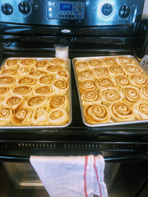 We love baking goodies, and eating them just as much.